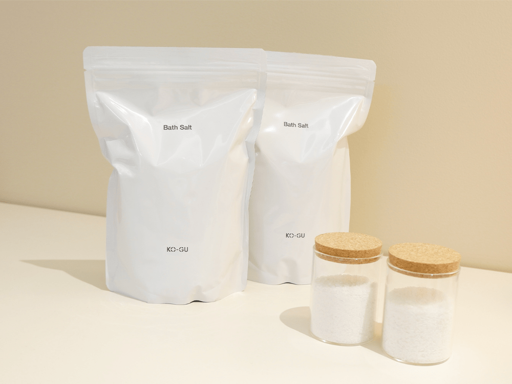 香り立つリラクゼーション:スタッフが体験したKO-GUバスソルトの魅力